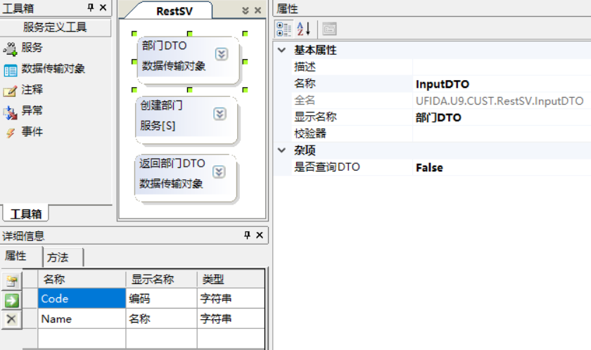 输入DTO